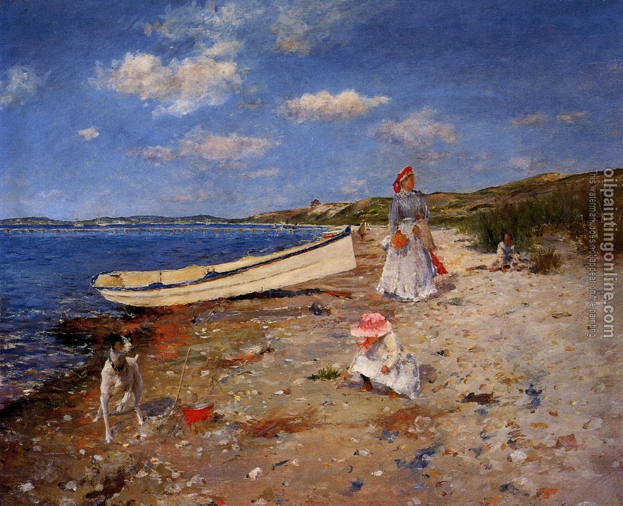 Chase, William Merritt - A Sunny Day at Shinnecock Bay
